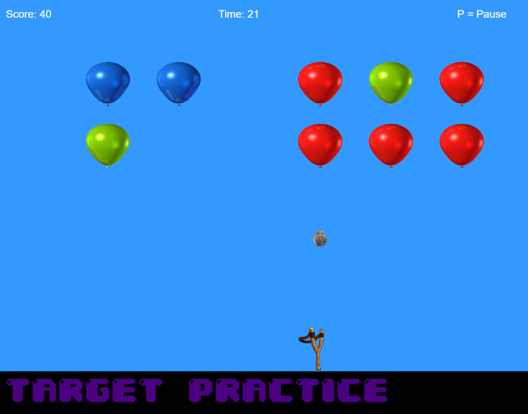 Balloon Pop gameplay.